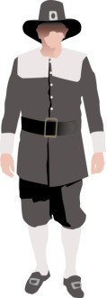 Symbolic Pilgrim Man