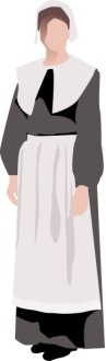 Pilgrim Woman Symbolic