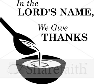 Simple In the Lord's Name we Give Thanks
