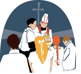 Wedding Ceremony High Church Communion