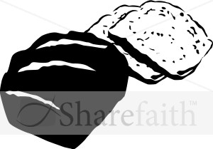 Black and White Bread Loaf