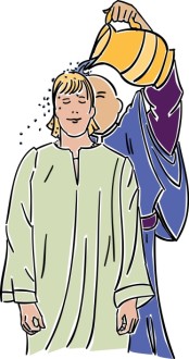 Baptism of Young Man