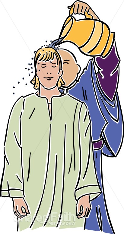 Baptism of Young Man