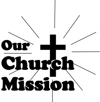 Black and White Our Church Mission