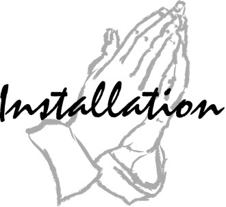 Installation with Hands in Prayer