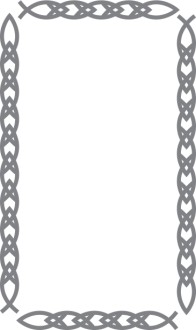 Overlapping Fish Narrow Vertical Frame