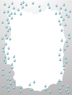 Raindrops with Clouds