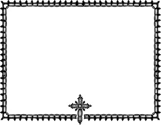 Religious Borders, Religious Border Clipart, Christian Borders