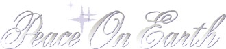 Peace On Earth Wording   Silver