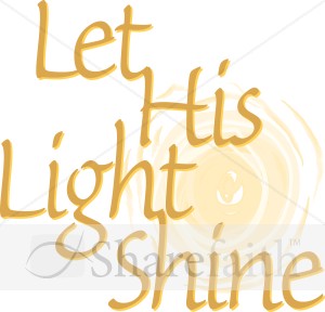 Let His Light Shine with Watercolor Sun