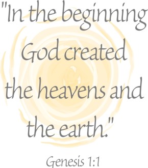 In The Beginning Quote from Genesis