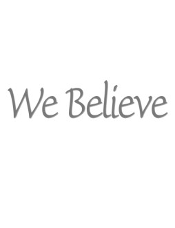 Simple Lettering We Believe