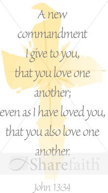 Love One Another Quote from John