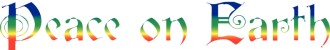 Rainbow Peace On Earth