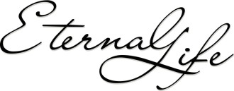 Eternal Life Flowing Script Typography