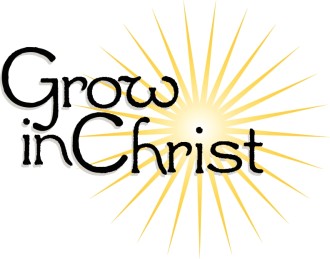 Grow in Christ Sunburst