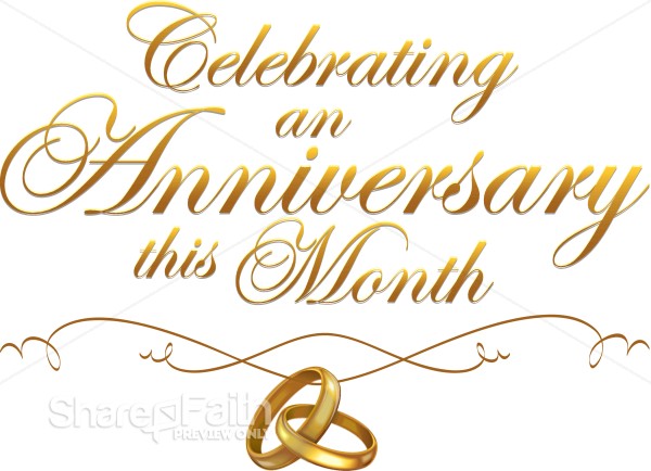 Anniversary Celebration script with rings