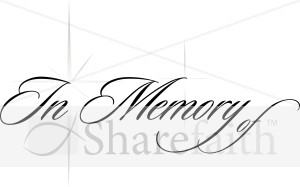 Memorial Title with Stars