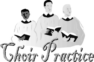 Choir Practice in Robes