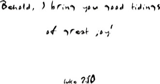 Tidings of Great Joy