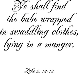 Lying in a Manger