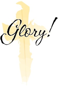 Glory with Gold Cross