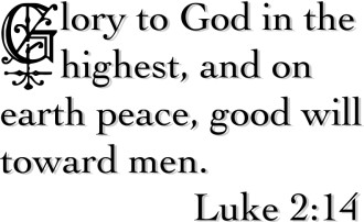 Glory to God in the Highest