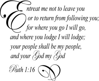 For Where You Go I Will Go