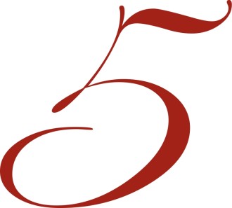 Red Number 5