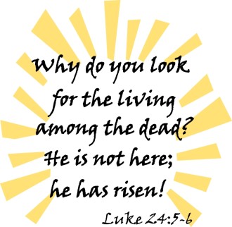 Luke 24:5 6 Shining Script