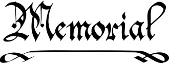 Engraved Memorial Title