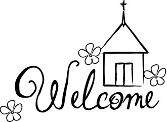 Sunday Service Welcome Sign