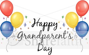 Happy Grandparents Day Balloons