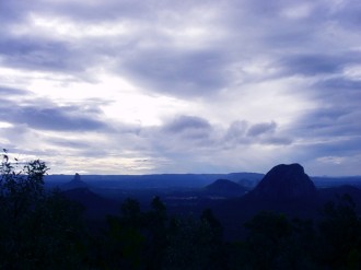 Blue Heavenly Landscape
