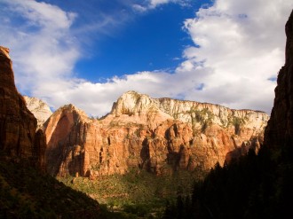 Scenic Mountains with Sky