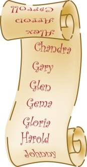 Names On Santa's List