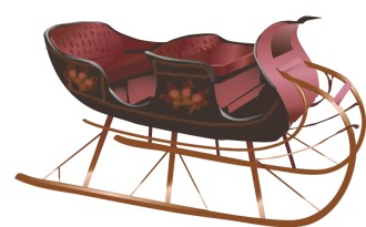 Santa's Red Sleigh