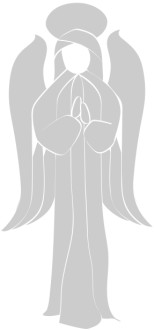 Church Clipart Angel Praying