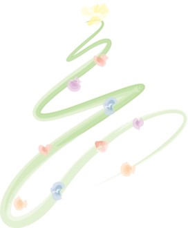 Abstract Christmas Tree