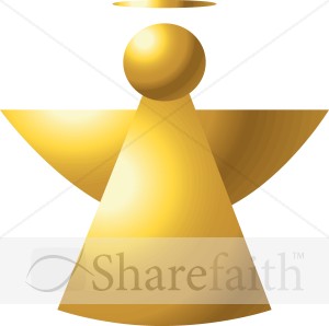 Angel in 3D Shapes