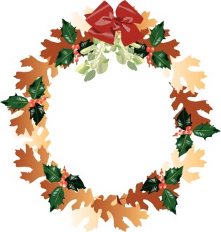 Autumn leaf Wreath
