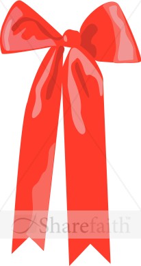 Red Ribbon Decoration