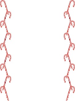 Overlapping Candy Canes