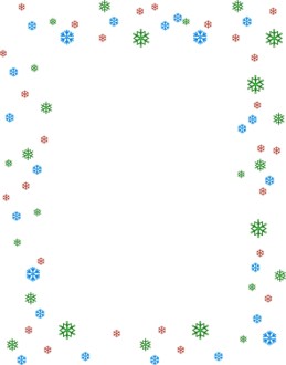 Modern Snowflake Full Frame
