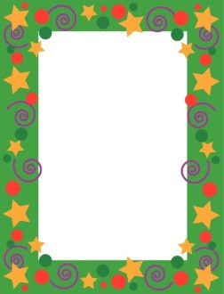 Whimsical Stars, Dots and Spirals
