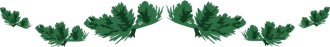 Green Garland Divider