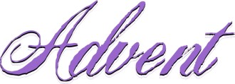 Advent Word Art for Christmas