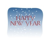 Happy New Year with Snow Collecting