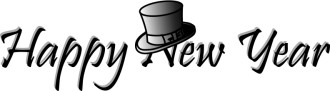 New Year with Top Hat