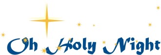 Oh Holy Night Gold Stars